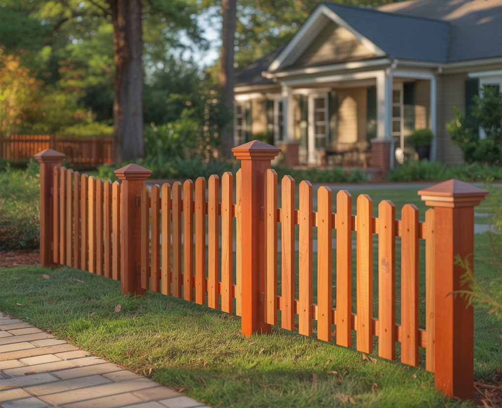 Decorative Wood Fence