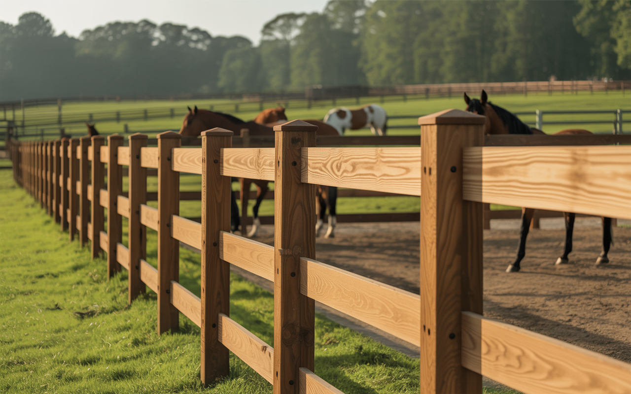 Equestrian & Horse Farm Fencing