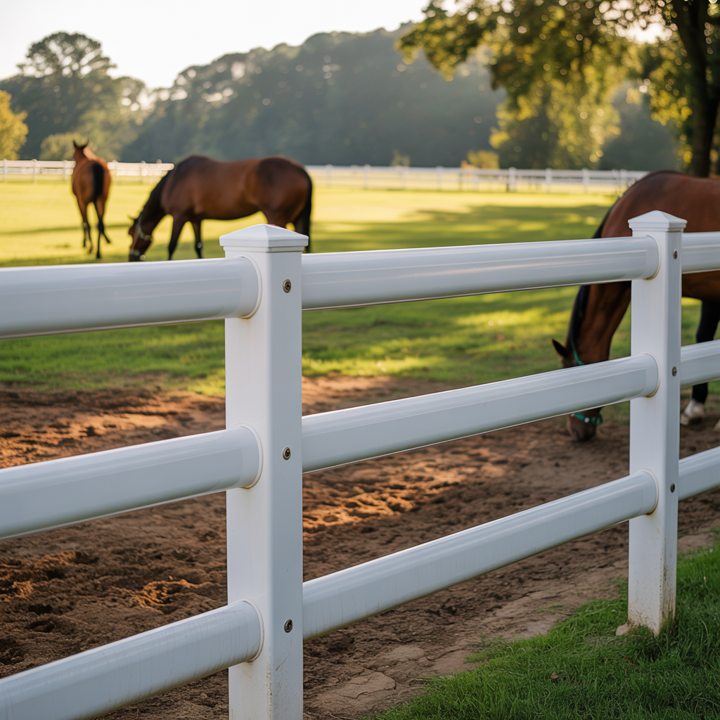 Vinyl Rail Fencing