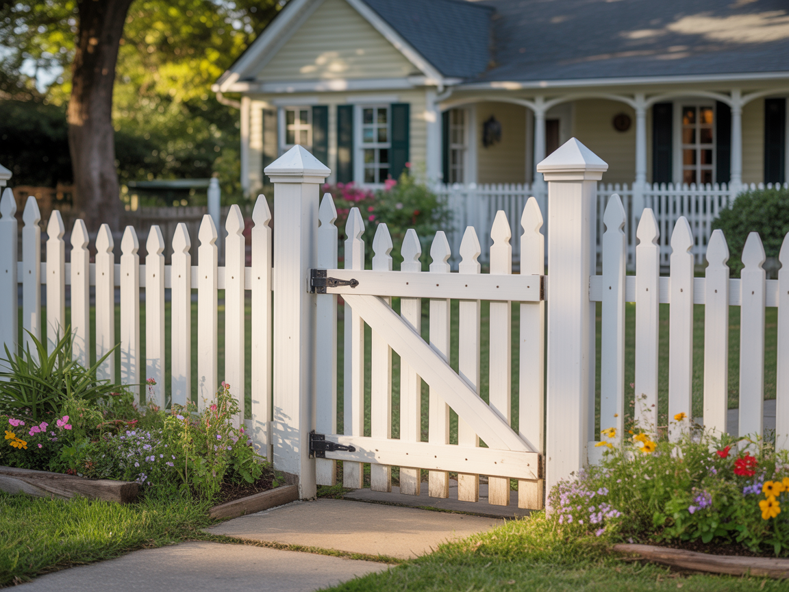 Traditional White Picket