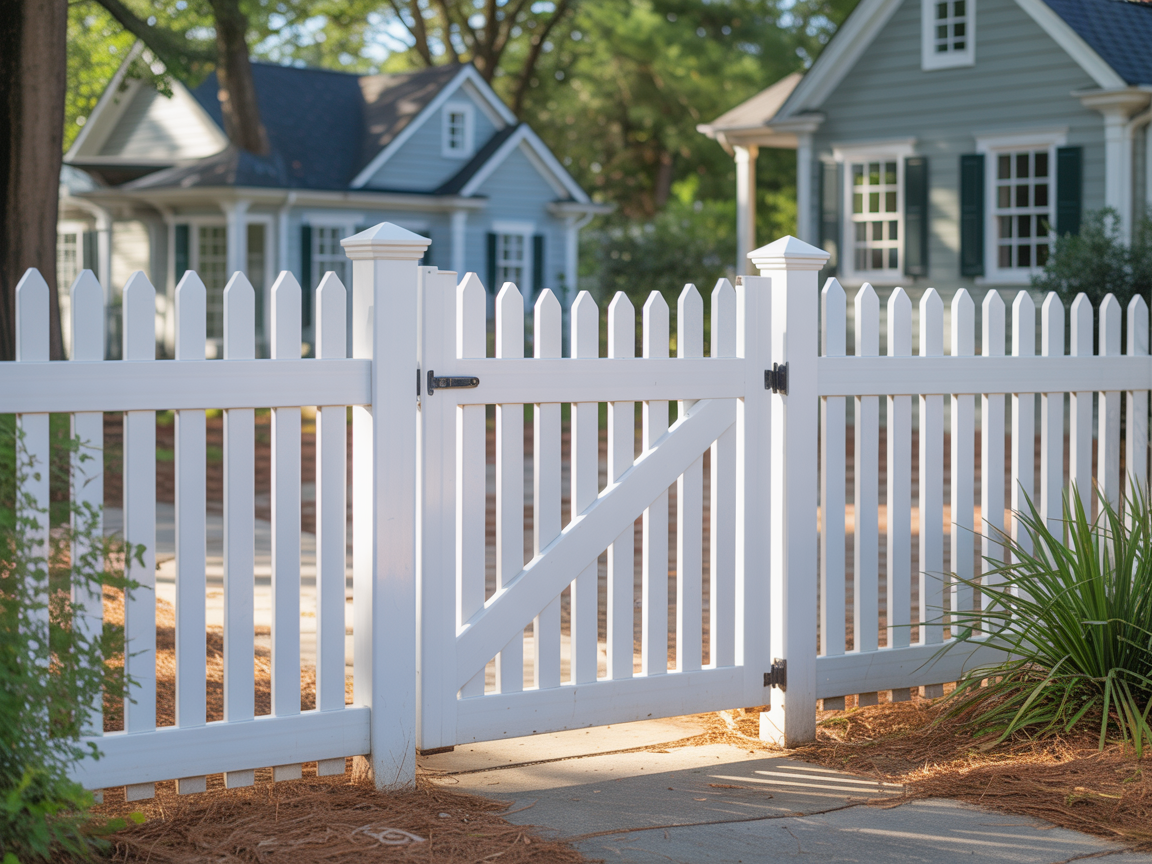 Vinyl Picket Fence