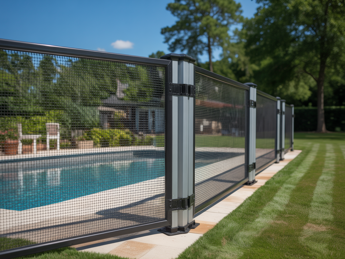 Mesh Pool Fence